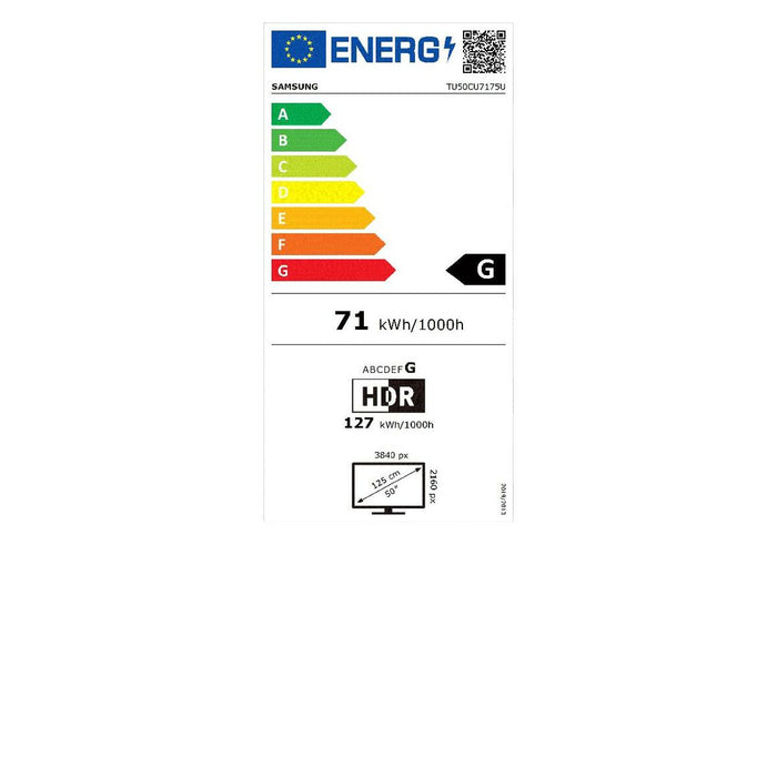 Smart TV Samsung TU50CU7175 LED 50" 4K Ultra HD