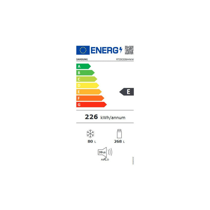 Frigider combinat Samsung RT35CG5644WWES Alb