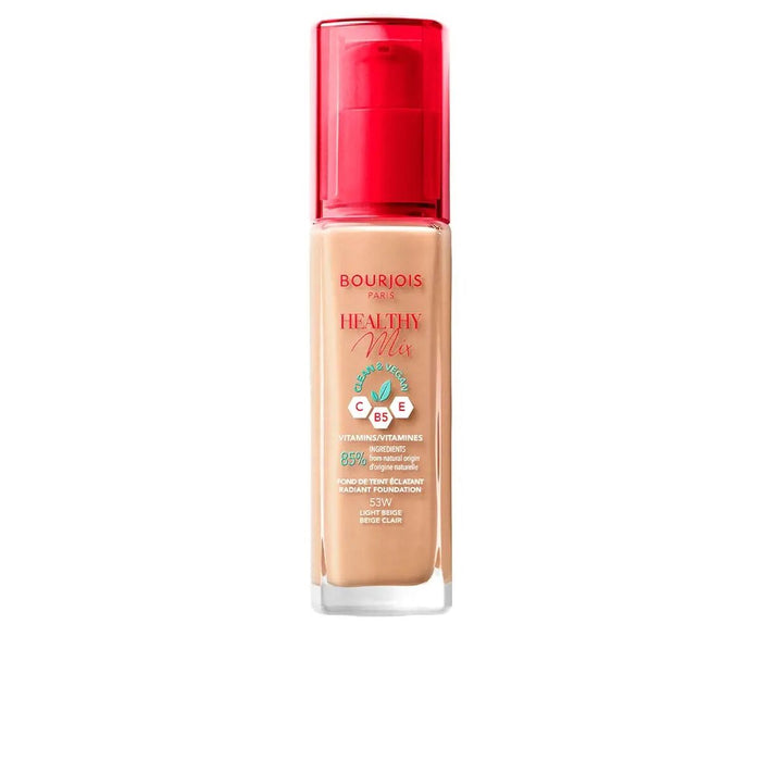 Bază de machiaj cremoasă Bourjois Healthy Mix Nº 53 Light beige 30 ml