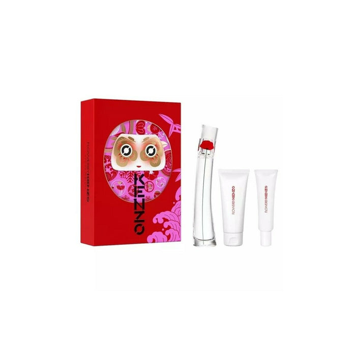 Set de Parfum Femei Kenzo Flower by Kenzo 3 Piese