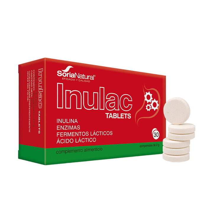 Supliment digestiv Soria Natural Inulac 30 Unități