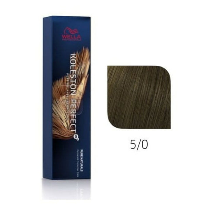 Vopsea Permanentă Wella Koleston Perfect Pure Naturals Nº 5/0 60 ml