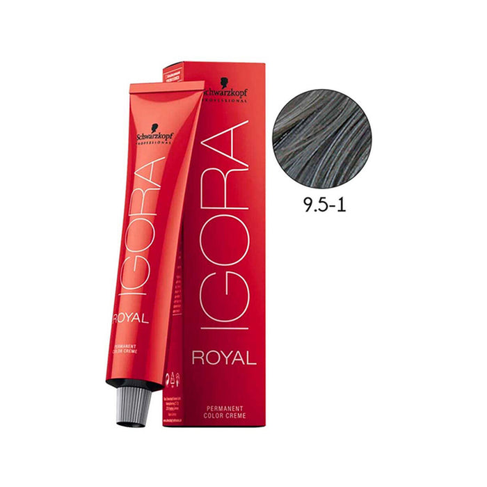 Vopsea Permanentă Schwarzkopf Igora Royal Nº 9.5-1 60 ml