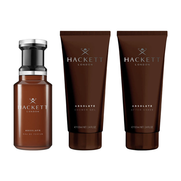 Set de Parfum Bărbați Hackett London EDP Absolute 3 Piese
