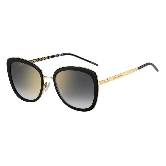 Ochelari de Soare Damă Hugo Boss 1209/S ø 54 mm Negru Auriu*