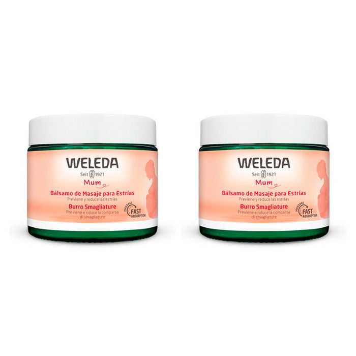Săpun de Duș Weleda Mum 150 ml x 2 Antivergeturi