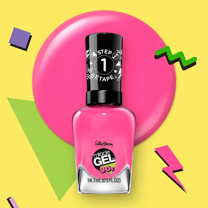 Lac de unghii Sally Hansen MIRACLE GEL 90s Nº 887 Nostalchick 14,7 ml