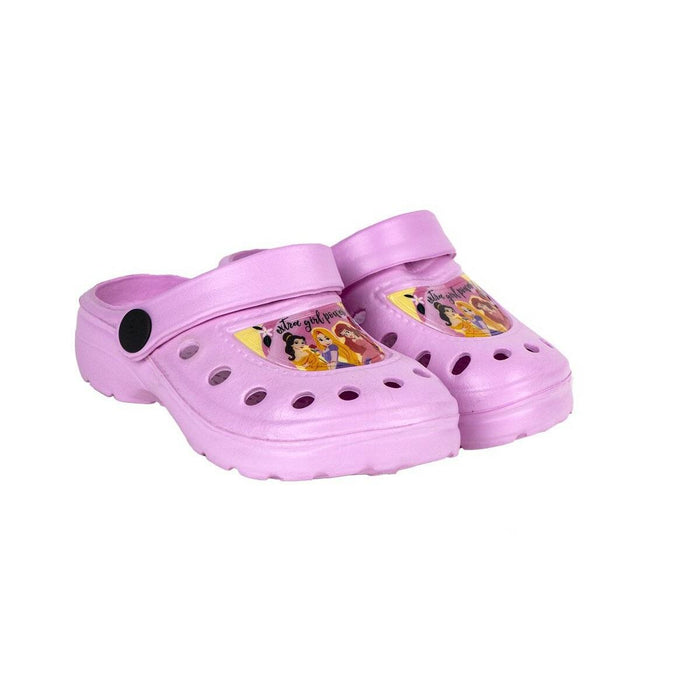 Saboți de plajă Princesses Disney Roz
