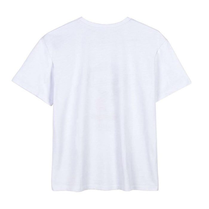 Tricou cu Mânecă Scurtă Femei Mickey Mouse Alb