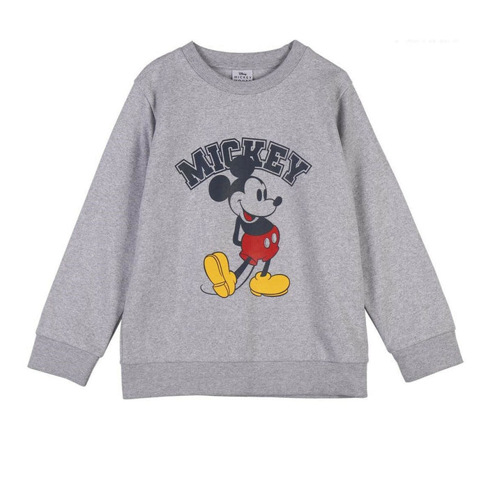 Hanorac fără Glugă Copii Mickey Mouse Gri