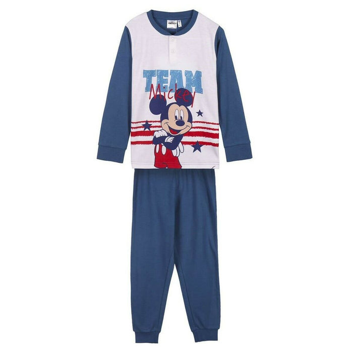 Pijama Infantil Mickey Mouse Albastru închis