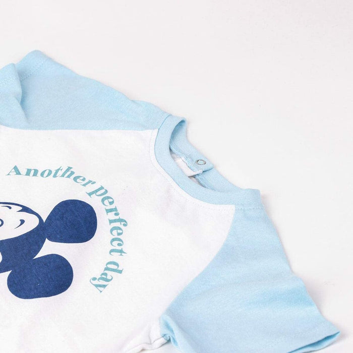 Pijama Infantil Mickey Mouse Albastru deschis