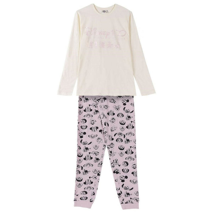 Pijama Disney Bej Roz deschis