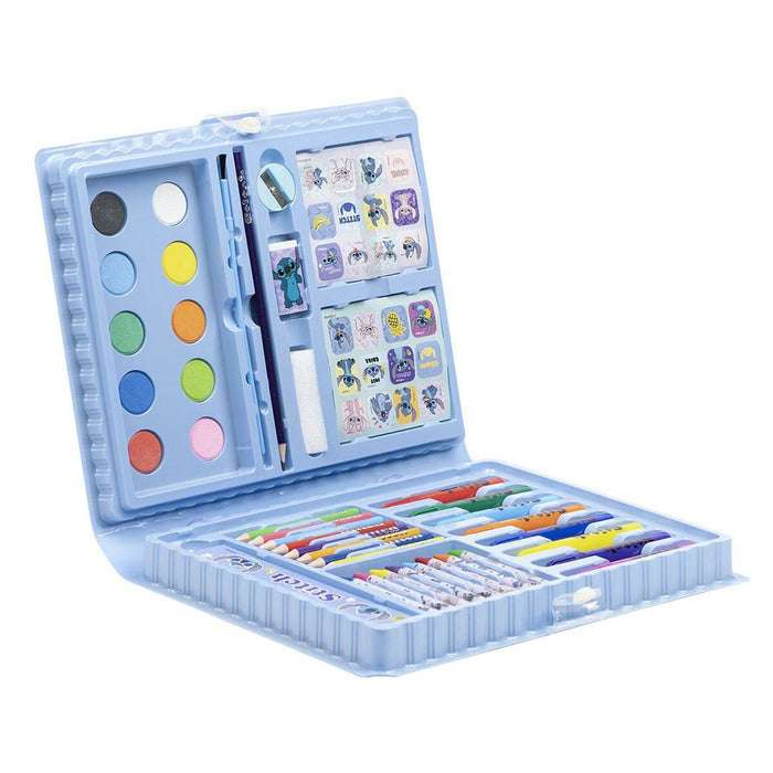 Set de Papetărie Stitch Servietă Albastru deschis