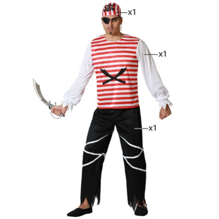 Costum Deghizare pentru Adulți Pirat