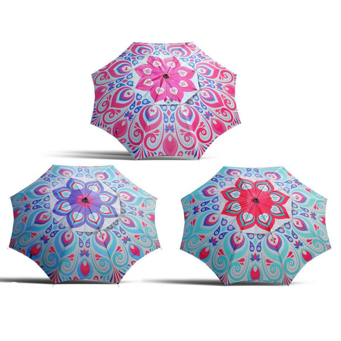Slunečník Multicolor Ø 220 cm