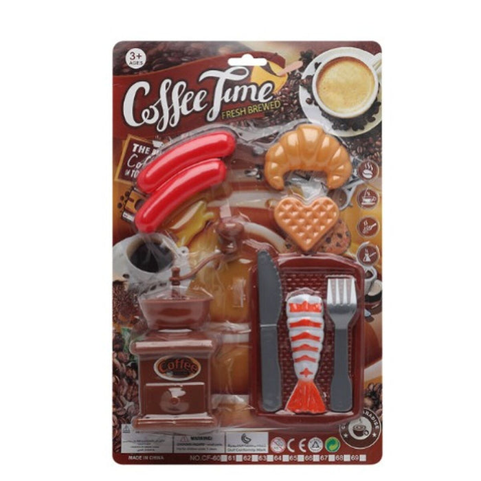 Set de feluri de mâncare Coffe time Bucătărie de Jucărie
