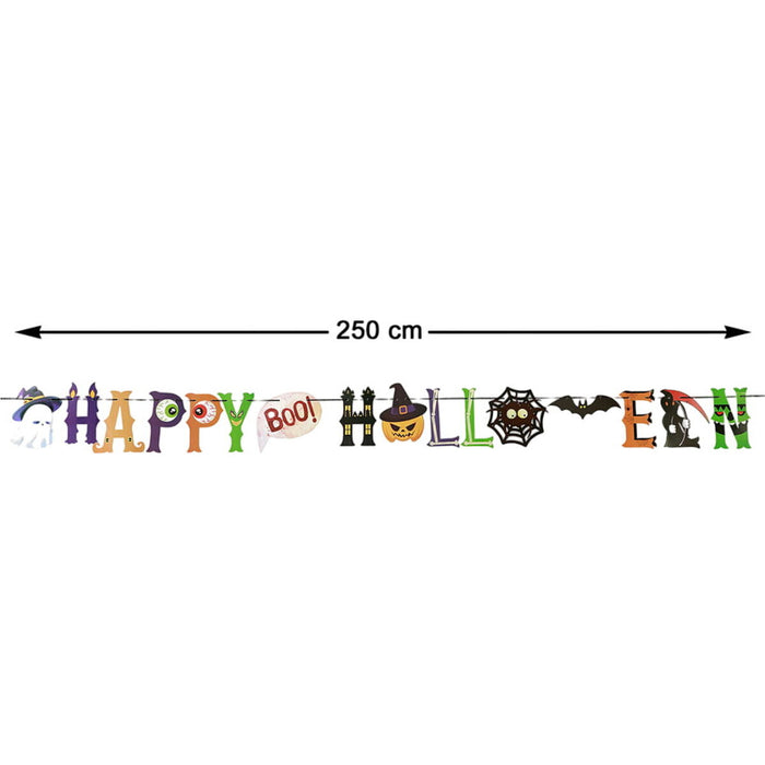 Decorațiune pentru Halloween Ghirlandă 250 cm