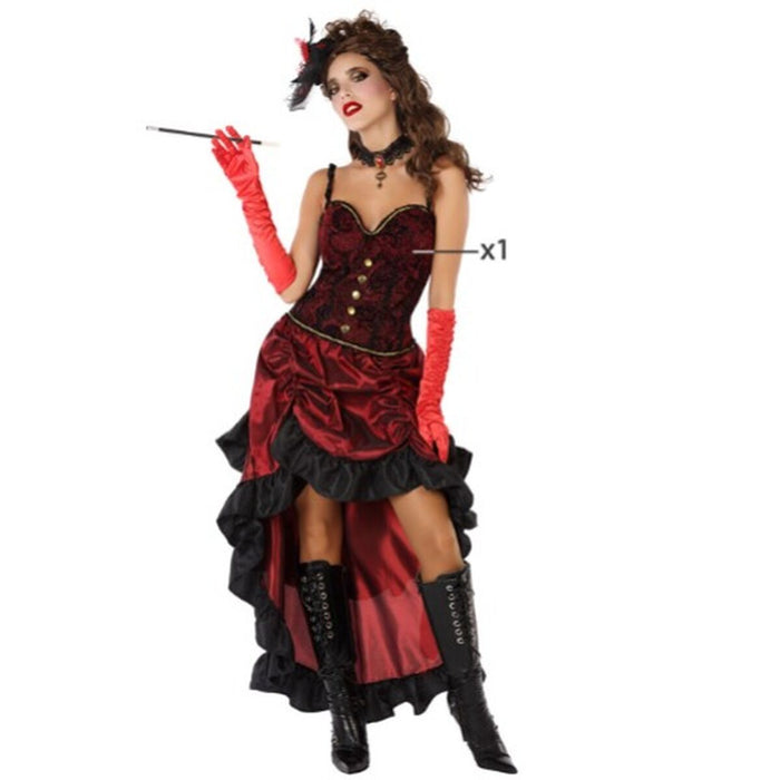 Costum Deghizare pentru Adulți Dansatoare de Cabaret