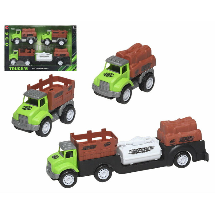 Camion cu Fricțiune Multicolor