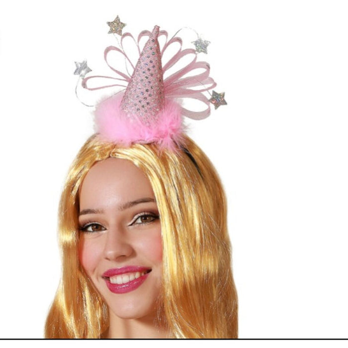 Diademă Fantezie Roz
