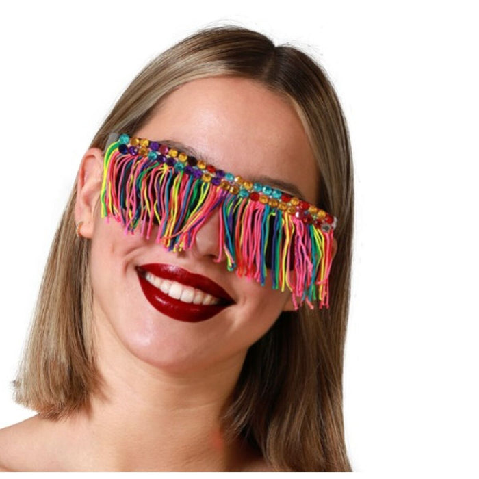 Ochelari Cu ciucuri Multicolor
