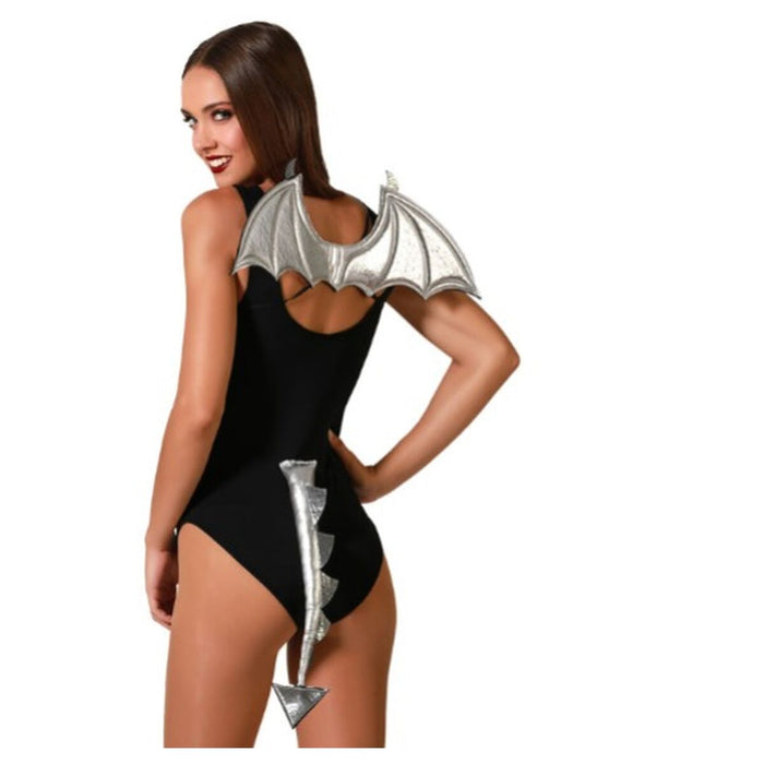 Playset Aripi Coadă Argintiu