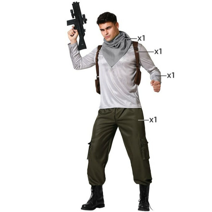 Costum Deghizare pentru Adulți Războinic