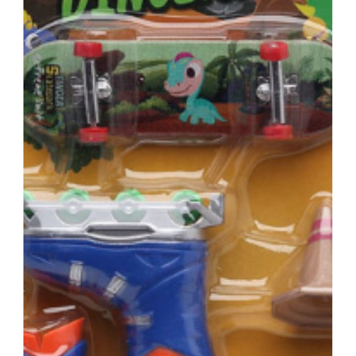 Skateboard jucărie pentru degete Skate Dinosaur