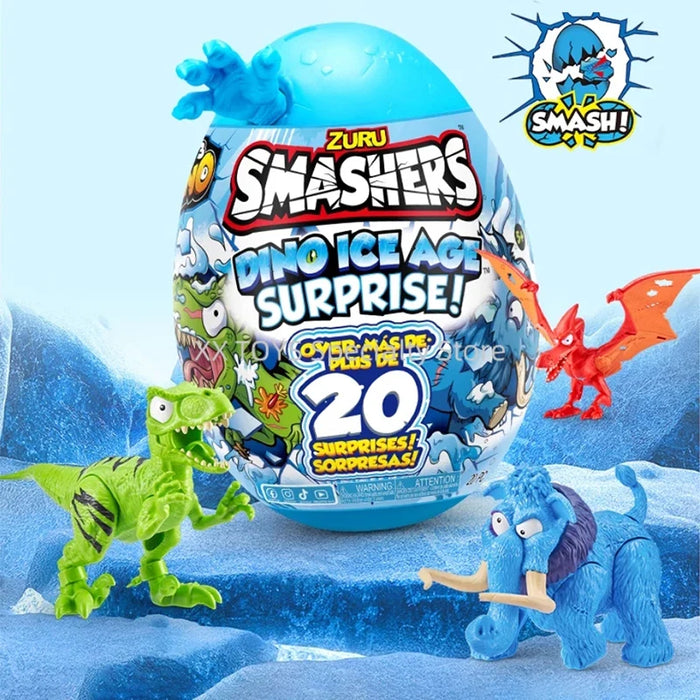 Ou surpriză Zuru Smashers Dino Ice Age Surprise!, peste 20 de surprize