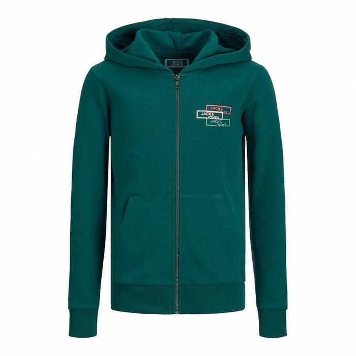 Hanorac pentru Copii Jack & Jones JCOSPACE LOGO Verde