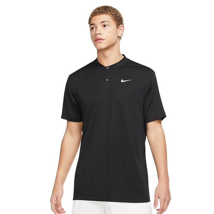 Tricou Polo cu Mânecă Scurtă Bărbați Nike Blade Solid DJ4167 010 Negru