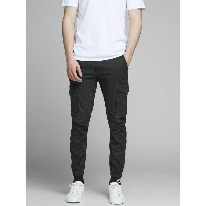 Pantalon Jack & Jones JPSTPAUL JJFLAKE CARGO NOOS 12139912 Negru