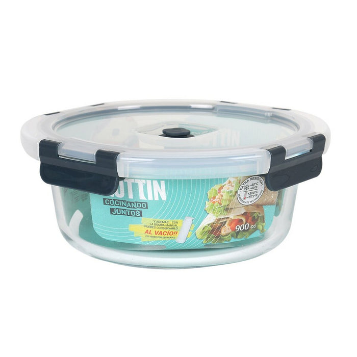 Cutie pentru prânz ermetică Quttin Supapă de vid 900 ml Ø 18 x 7,5 cm