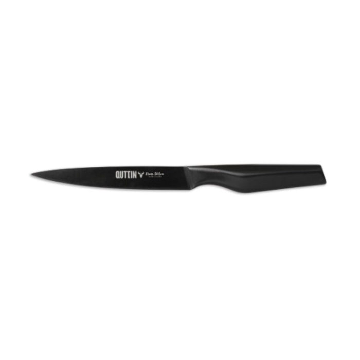 Cuțit pentru cojit Quttin Black Edition 13 cm 1,8 mm