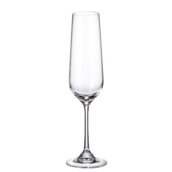 Set de pahare Bohemia Crystal Sira 200 ml champagne 6 Unități