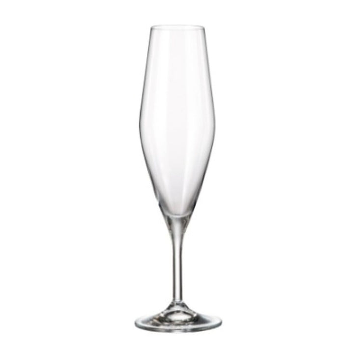 Set de pahare Bohemia Crystal Galaxia 210 ml champagne 6 Unități