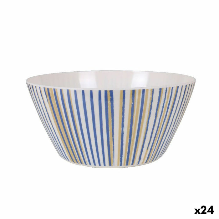 Salatieră La Mediterránea Irys Melamina 25,5 x 12 cm (24 Unități)