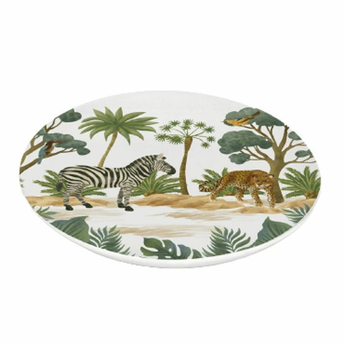 Farfurie pentru desert La Mediterránea Sauvage Melamina 20 x 20 x 1,5 cm (24 Unități)
