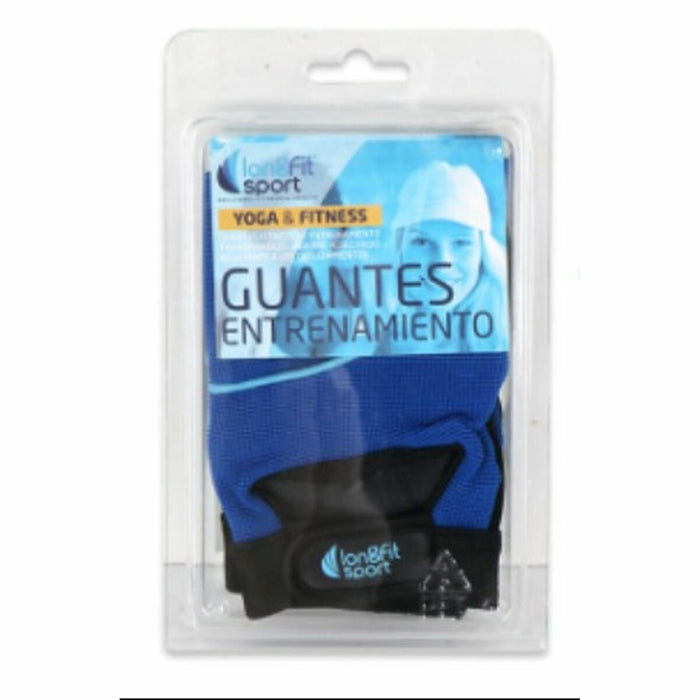 Mănuși de Antrenament LongFit Sport Longfit sport Albastru/Negru