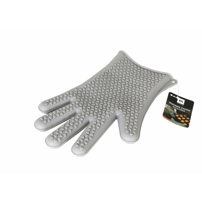 Mănușă cu un Deget pentru Cuptor La Mediterránea Silicon 27 x 17,5 cm (12 Unități)