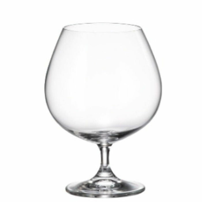 Set de pahare Bohemia Crystal Clara Coniac 690 ml 6 Unități 4 Unități 7,5 x 12 x 16 cm