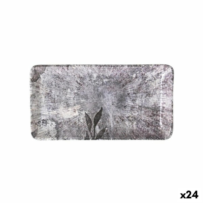 Platou pentru Servire La Mediterránea Stonehenge Dreptunghiular 22,5 x 12 x 2,5 cm (24 Unități)