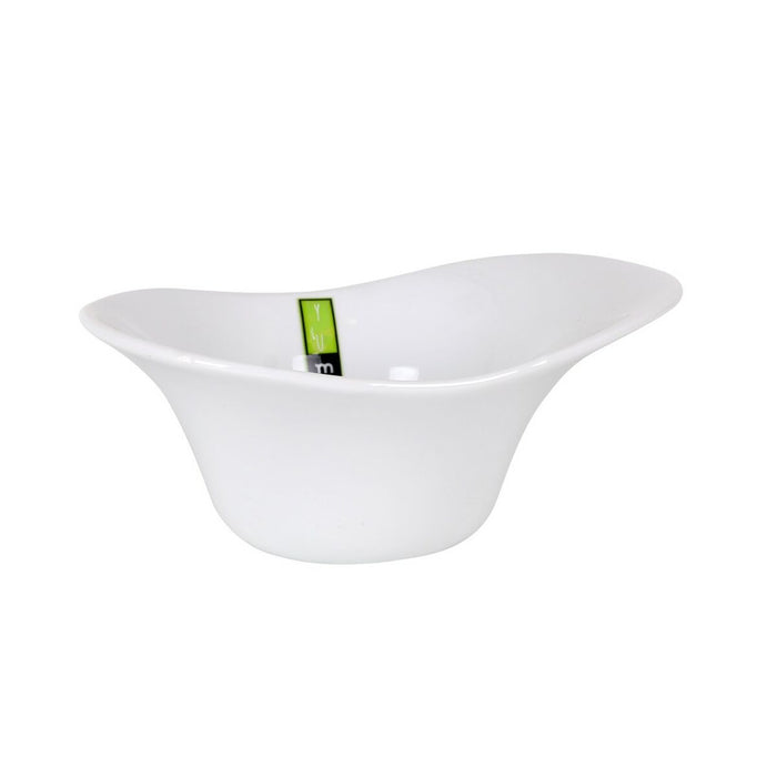 Castron La Mediterránea Yummy Alb 18,4 x 13 x 7,3 cm (18 Unități)