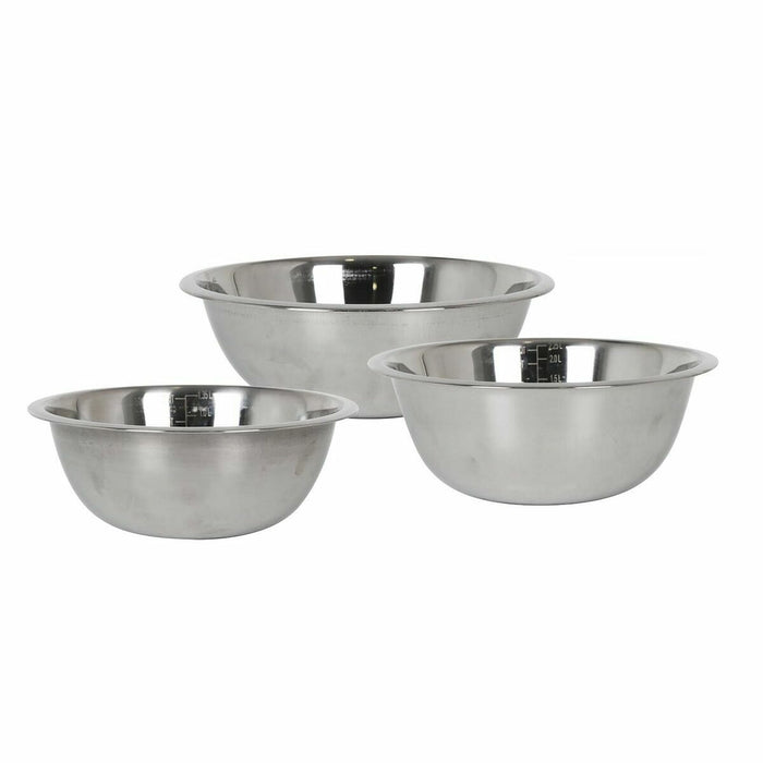 Set de boluri Quttin   3 Piese Metal 28 cm (3 Piese) (4 Unități)