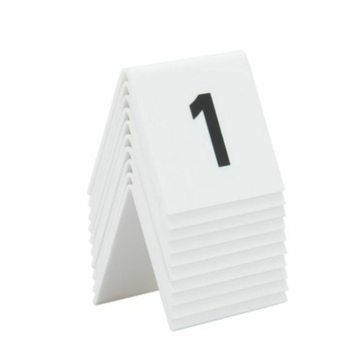 Insignă Securit Față de masă Numere 1-10 10 Piese (6 Unități)