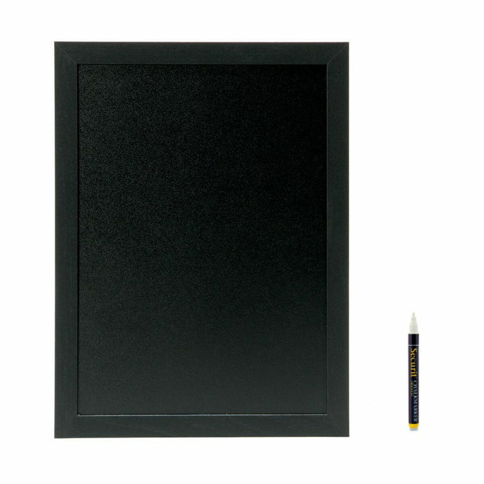 Slate Securit Woody Tec Perete Negru 40 x 20 cm