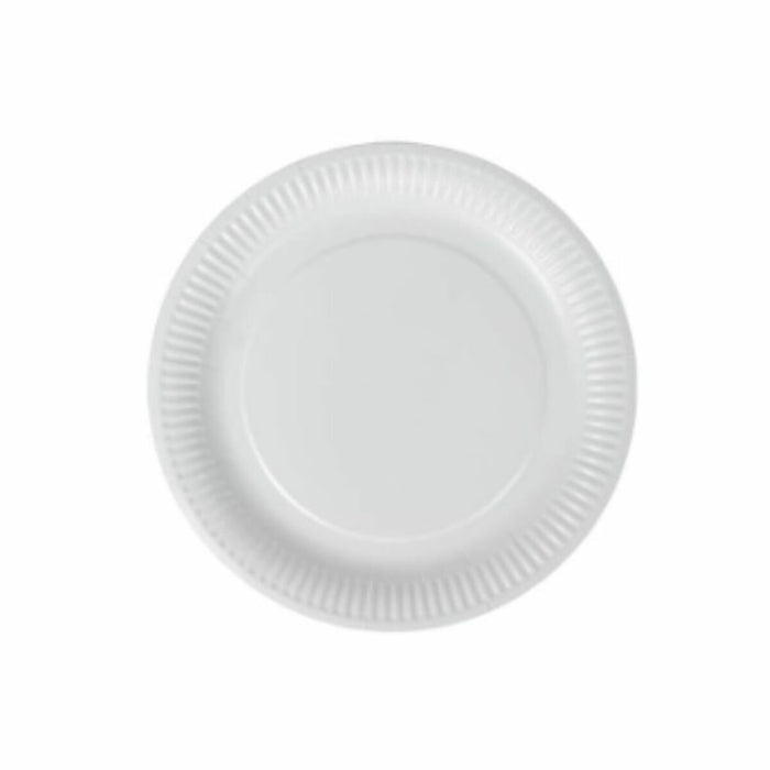 Set de farfurii Algon De unică folosință Alb Carton 18 cm (36 Unități)