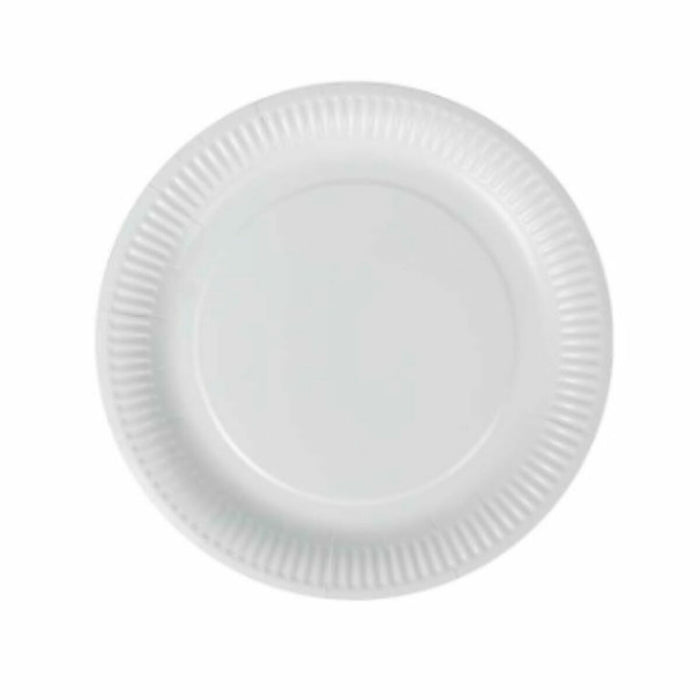 Set de farfurii Algon De unică folosință Alb Carton 23 cm (36 Unități)
