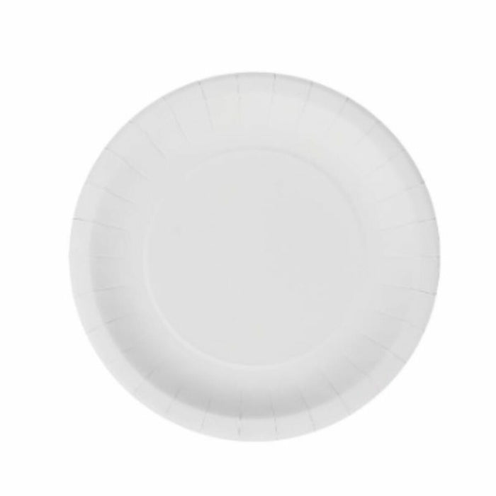 Set de farfurii Algon De unică folosință Alb Carton 20 cm (36 Unități)